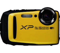 FUJIFILM  XP90 Tough Compact Camera - Black & Yellow